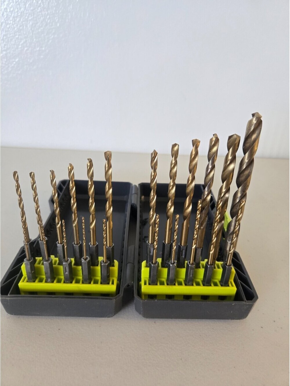 RYOBI AR2042 22-Pc Titanium Drill Bit Set 1/4" Hex Shank w/ Case